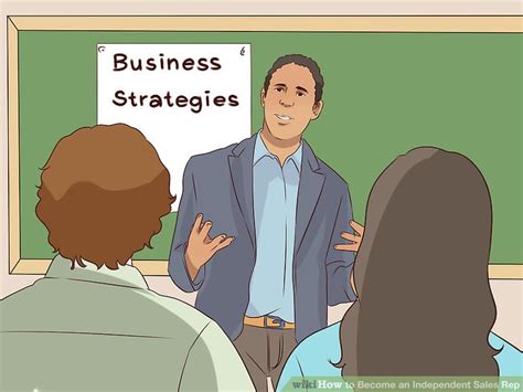 how to become an independent sales representative